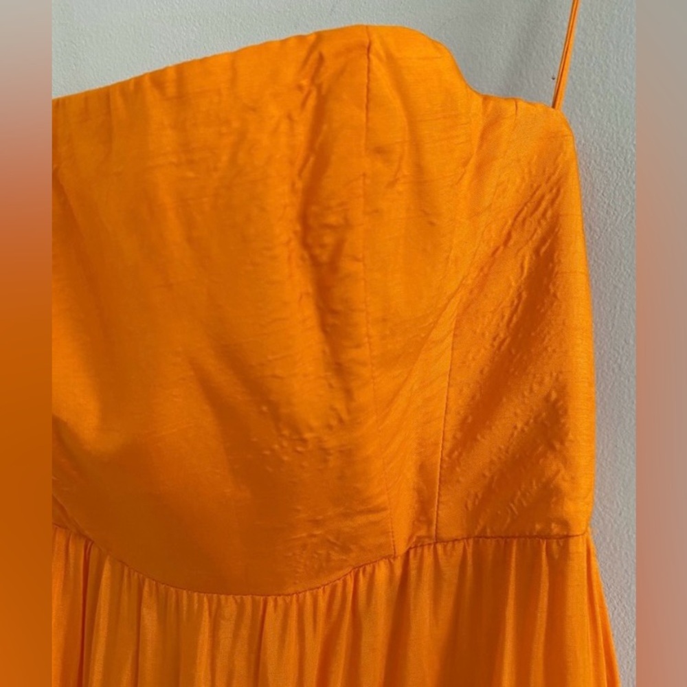 Anthropologie “Let Me Be” Strapless Asymmetrical Dress size Medium - Picture 7 of 16